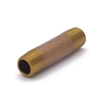 1/4" x 2" Brass Pipe Nipple