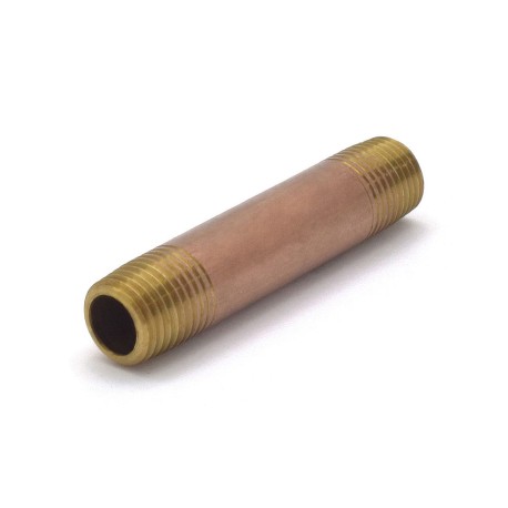 Everhot 1/4" x 2-1/2" Brass Pipe Nipple