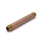 1/4" x 4" Brass Pipe Nipple