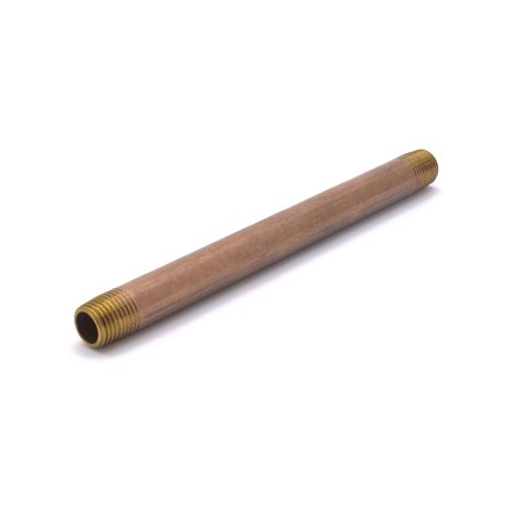 Everhot 1/4" x 6" Brass Pipe Nipple