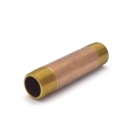 3/4" x 4" Brass Pipe Nipple