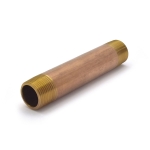 3/4" x 5" Brass Pipe Nipple