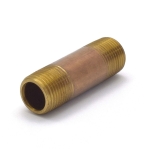 3/8" x 2" Brass Pipe Nipple