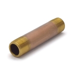3/8" x 3" Brass Pipe Nipple