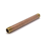 3/8" x 6" Brass Pipe Nipple