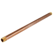Everhot 1" x 14" Brass Pipe Nipple - Image 1