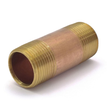 Everhot 1" x 3" Brass Pipe Nipple