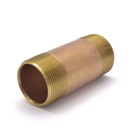 Everhot 1-1/2" x 4" Brass Pipe Nipple