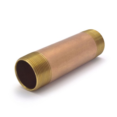 Everhot 1-1/2" x 6" Brass Pipe Nipple