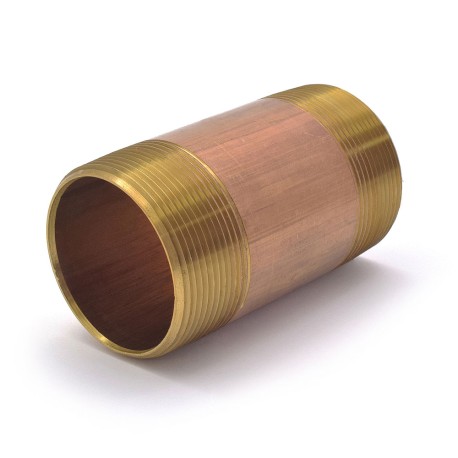 Everhot 2" x 4" Brass Pipe Nipple