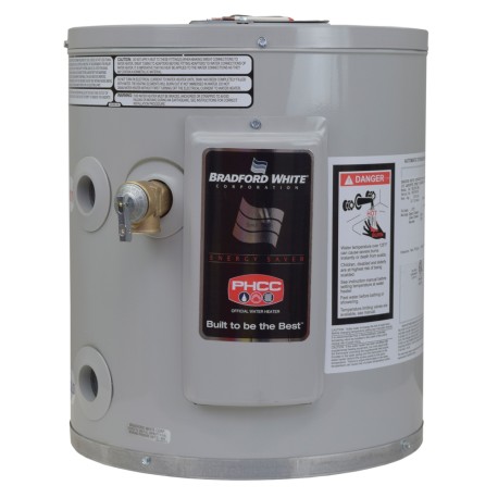 Bradford White 12 Gal, Compact/Utility Tall Electric Water Heater, 120V, 6-Yr Wrty