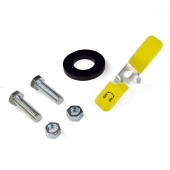 Wright Valves 1-1/4" SWT Isolator Valve w/ Rotating Flange, Pump Gasket & T-Handle - Image 4