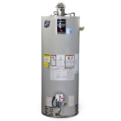 Bradford White 40 Gal, Defender Atmospheric Vent w/ Damper Short Water Heater (NG), 6-Yr Wrty - Image 1