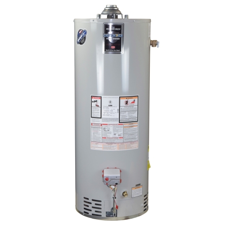 Bradford White 40 Gal, Defender Atmospheric Vent Short Water Heater (LP), 6-Yr Wrty