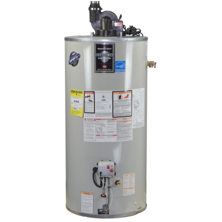 Bradford White 40 Gal, Defender Power Direct Vent Water Heater (NG), 6-Yr Wrty