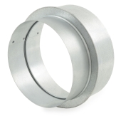 Juniper Industries 7" x 6" Galvanized Reducer/Increaser, 26 GA - Image 1