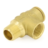 Boshart 1/2" MPT, Pressure Relief Valve 100 psi (Lead-Free) - Image 2