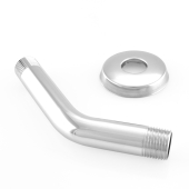 Matco-Norca 6" Shower Arm w/ Flange, Chrome Plated - Image 2