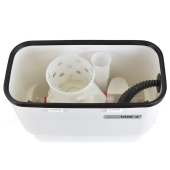 Saniflo SaniVITE Automatic Drain Pump w/ 3.7 Gal Basin, 1-1/2" Connections, 4' cord, 4/10 HP, 120V - Image 4