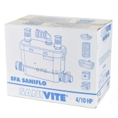 Saniflo SaniVITE Automatic Drain Pump w/ 3.7 Gal Basin, 1-1/2" Connections, 4' cord, 4/10 HP, 120V - Image 6