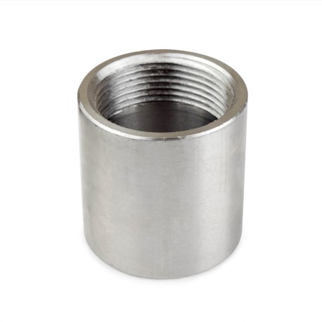 Everhot 1-1/4" 304 Stainless Steel Full (Merchant) Coupling, FNPT threaded