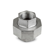 Everhot 1/2" 304 Stainless Steel Union, FNPT x FNPT threaded - Image 1