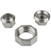 Everhot 1/2" 304 Stainless Steel Union, FNPT x FNPT threaded - Image 2