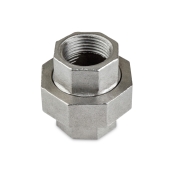 Everhot 3/4" 304 Stainless Steel Union, FNPT x FNPT threaded - Image 1