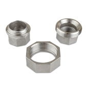 Everhot 3/4" 304 Stainless Steel Union, FNPT x FNPT threaded - Image 2