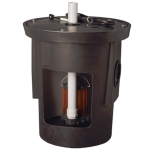 Assembled Sump Kit w/ 18" x 22" Basin, 1/3 HP Sump Pump w/ 10' cord, 115V