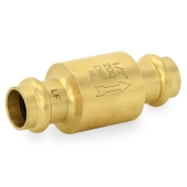 1/2" Press Spring Check Valve, Lead-Free Wright Valves