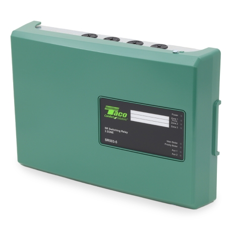 Taco SR503-5 3-Zone Switching Relay with Priority, Expandable
