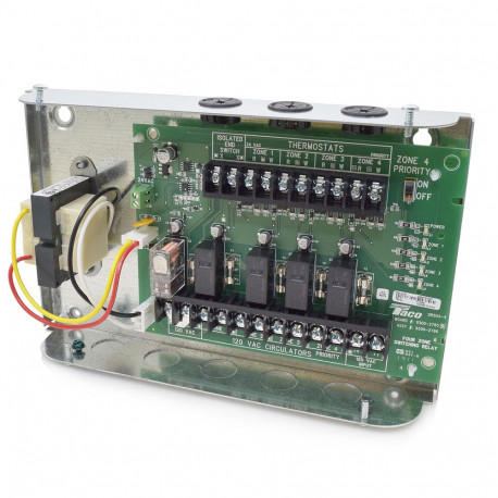 Taco SR504-4, 4-Zone Switching Relay - PexUniverse