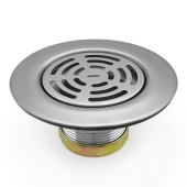 Matco-Norca St. Steel Kitchen Sink Duo Cup Flat Top Drain Strainer - Image 1