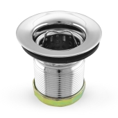 Matco-Norca St. Steel Junior Deep Bar Sink Drain Strainer w/ Basket - Image 1