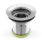 Matco-Norca St. Steel Junior Deep Bar Sink Drain Strainer w/ Basket - Image 2