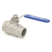 Boshart 3/4" NPT Threaded 304 St. Steel Ball Valve, Full Port (Lead-Free) - Image 2