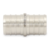 Boshart 3/4" PEX x 3/4" PEX Coupling, 304 St. Steel (Lead-Free) - Image 2