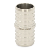 Boshart 1" PEX x 1" PEX Coupling, 304 St. Steel (Lead-Free) - Image 3