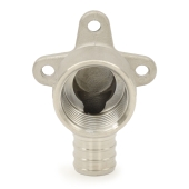 Boshart 3/4" PEX x 3/4" FPT Drop Ear Elbow, 304 St. Steel (Lead-Free) - Image 3