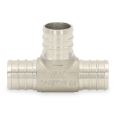 Boshart 3/4" PEX x 3/4" x 3/4" PEX Tee, 304 St. Steel (Lead-Free) - Image 2