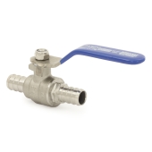 Boshart 1/2" PEX 304 St. Steel Ball Valve, Full Port (Lead-Free) - Image 2