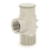 Boshart 3/4" MPT, 304 St. Steel Pressure Relief Valve 75 psi (Lead-Free) - Image 1