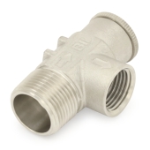 Boshart 3/4" MPT, 304 St. Steel Pressure Relief Valve 75 psi (Lead-Free) - Image 2