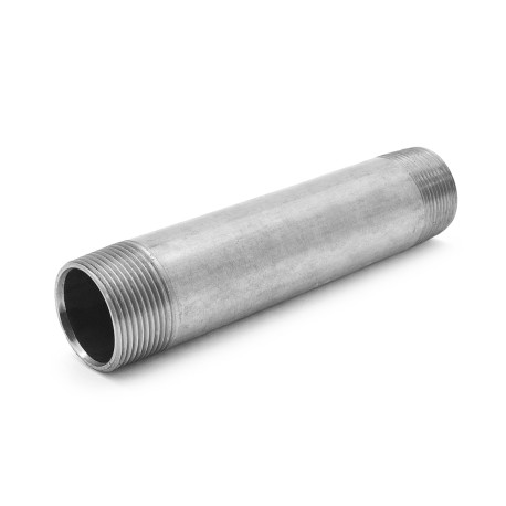 Everhot 1-1/4" x 8" Stainless Steel Pipe Nipple
