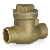 Wright Valves 1/2" Sweat (CxC) Swing Check Valve, Lead-Free - Image 2