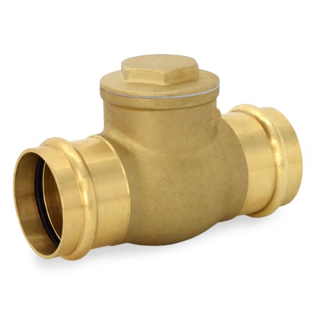 Wright Valves 2" Press Swing Check Valve, Lead-Free