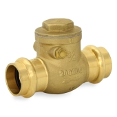 3/4" Press Swing Check Valve, Lead-Free Wright Valves