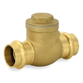 3/4" Press Swing Check Valve, Lead-Free Wright Valves