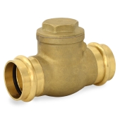 1-1/2" Press Swing Check Valve, Lead-Free Wright Valves